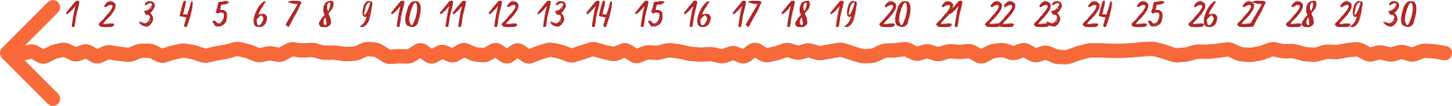 30 day reset timeline